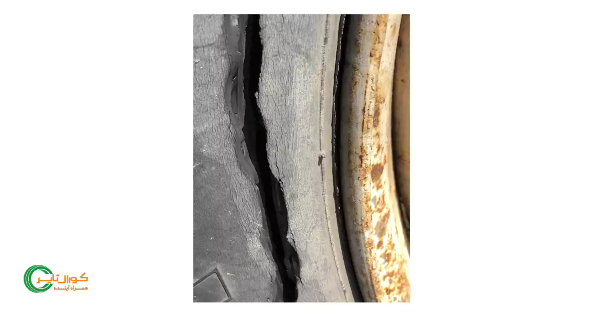 لاستیک دوست دوم کامیون پوسیده
