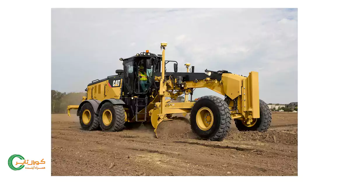 گریدر به عنوان یکی از ماشین آلات راهسازی و معدنی 