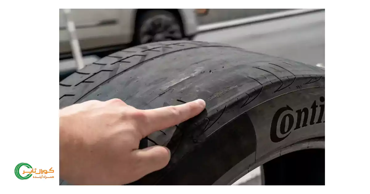 دفرمه شدن لاستیک علت لرزش لاستیک بعضی از خودروها است